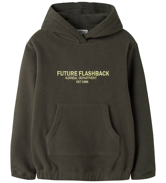 Name It Fleecejacka - NkmLessy - Peat - Name It - 9-10 år (134-140) - Fleecejacka