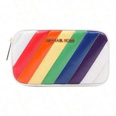 Michael Kors Rose Quilted Rainbow Midjeväska i Konstläder för Dam i Vitt från Bag Series 35T0GXOC0I-RAINBOW
