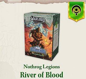 Warlord: Saga of the Storm CCG - Into the Accordlands: Starter Deck: Nothrog Legions - River of Blood