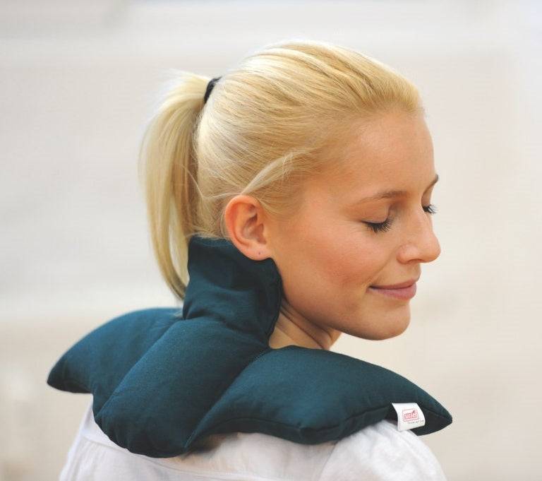 Sissel varmepude med vindruekerner.