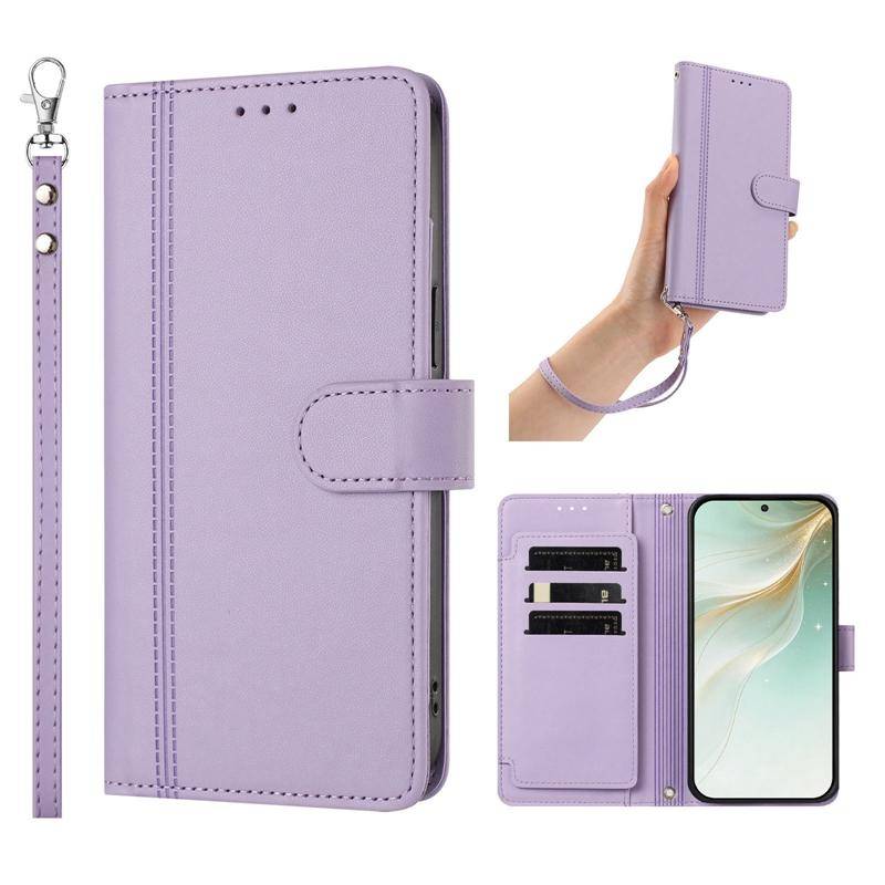 Läder Fodral Med Lock För Honor Magic 8 Lite Honor Magic8 Pro Air 7 6 5 Pro Magic 7 Lite 6Lite Fodral Plånbok med Flera 9 Kort Skydd Funda