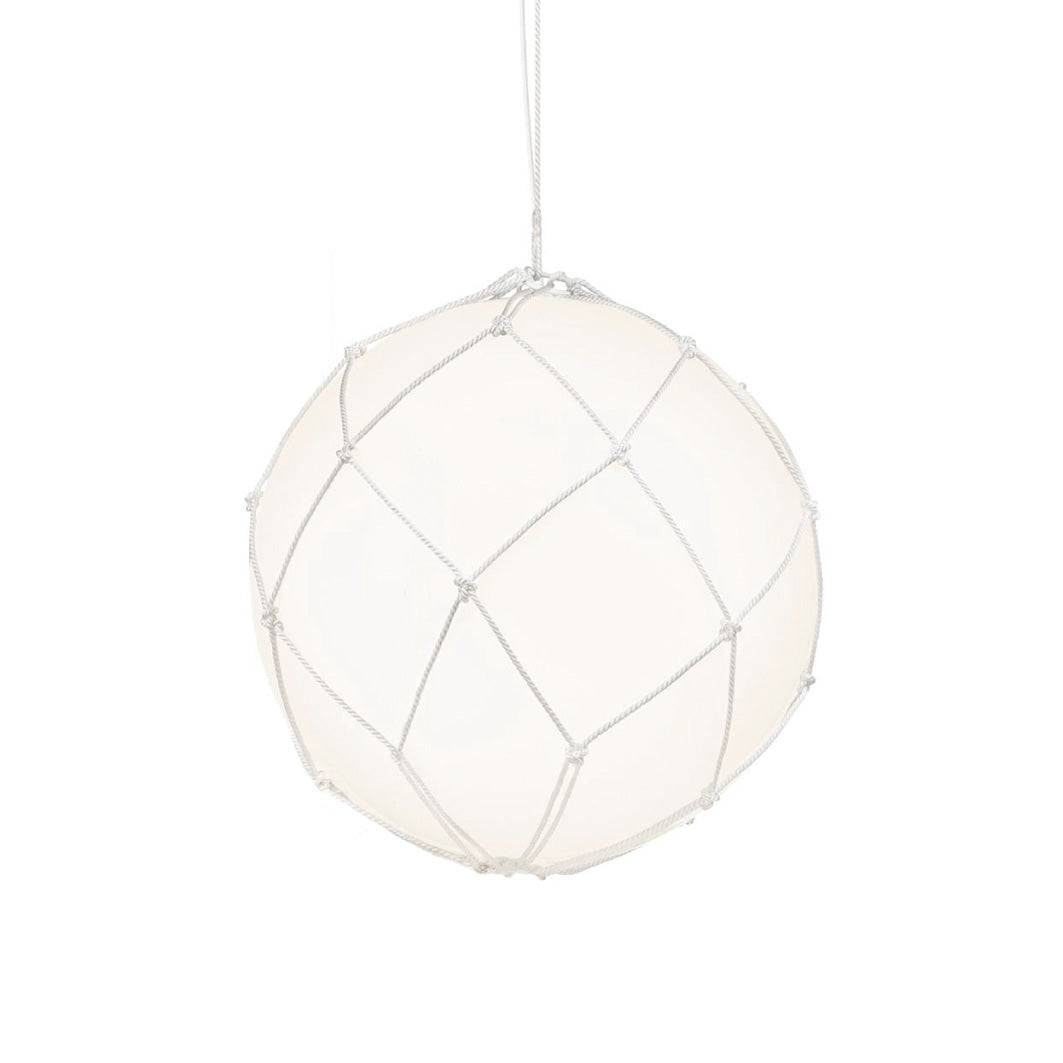 Fisherman - Utelampa Tak | Pendel | Storlek: Ø650 - Large | Färg: Vit | Ljuskälla: E27 - 8W LED | 806 Lumen | 2700K (L70067) (Ø650 - Large)