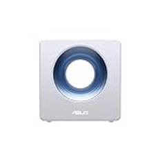 Asus Blue Cave-design router (Ai Mesh WLAN-system, WiFi 5 AC2600, 4x Gigabit LAN, Alexa IFTTT och appstyrning, AiProtection, SmartHome, USB 3.0)