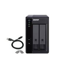 Qnap Erweiterungseinheit TR-002 2-Bay 8TB Bundle mit 2x 4TB Red Plus WD40EFPX