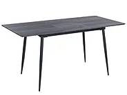 Spisebord med udtræk GELANDA Grå 120/160 cm 80 cm