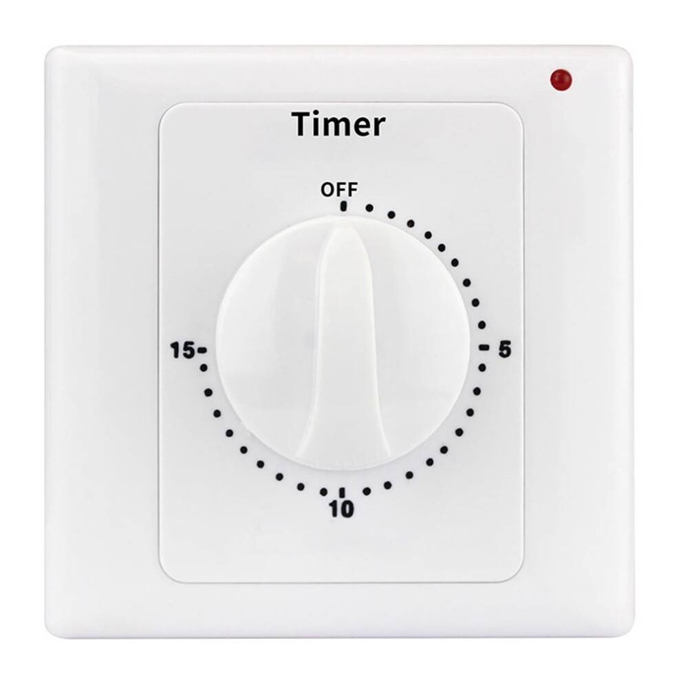 Tidsafbryder Nedtællingstimer Digital timer Kontrolafbryder Stikkontakt Hjem 15 minutter