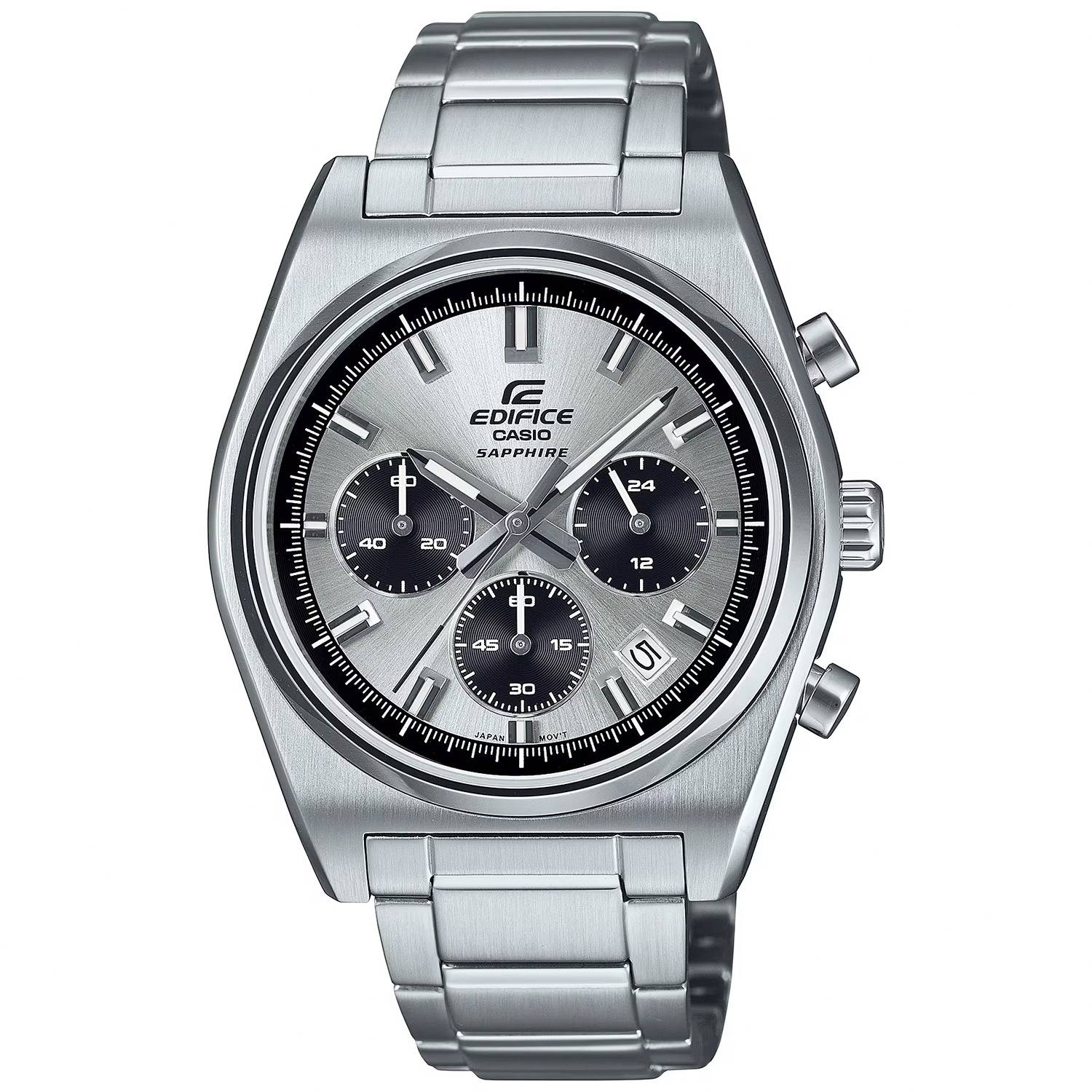 Casio Edifice EFB-730D-7AVUEF - Quartz - 40 mm - Digital - Herr - Safirglas - Silver (20 mm)