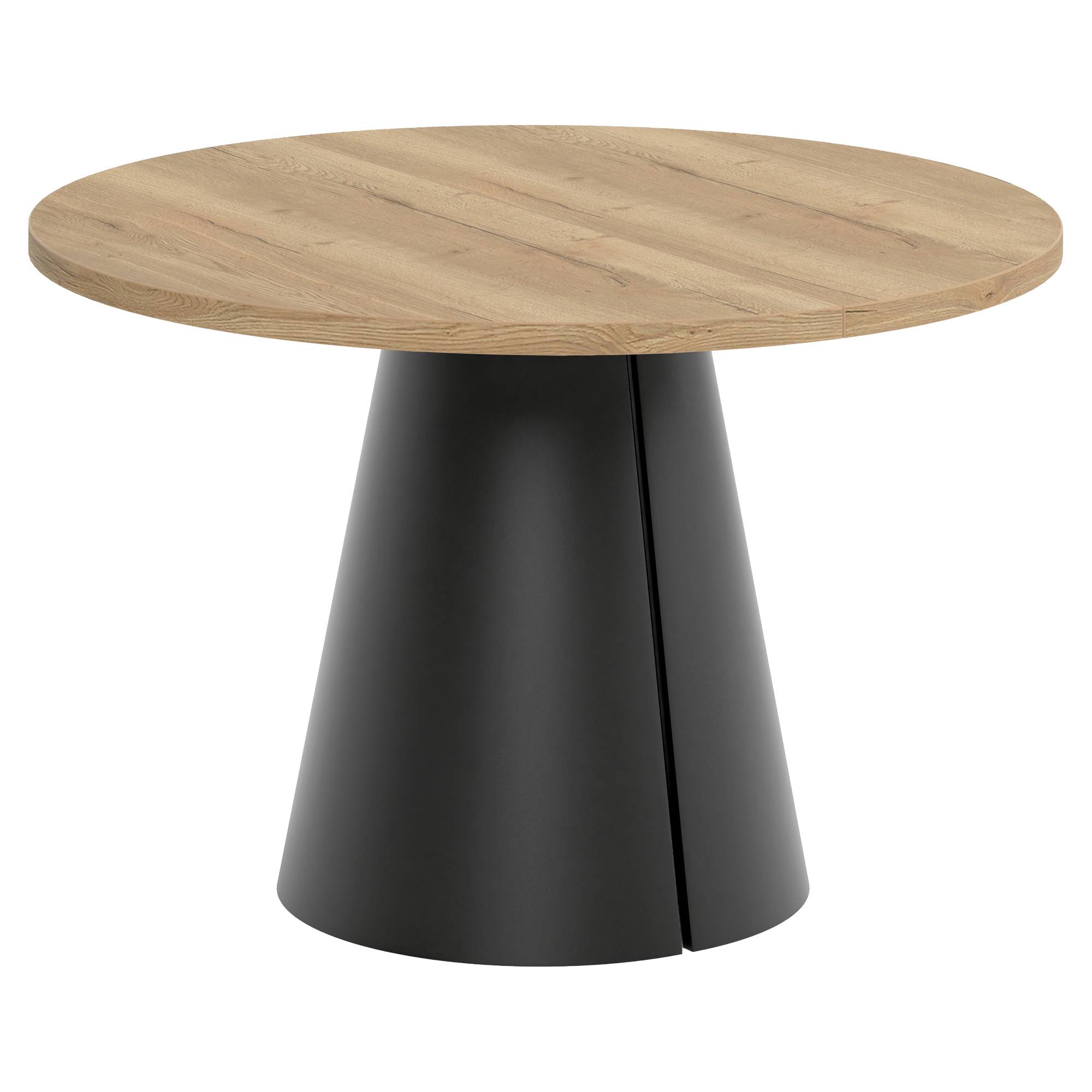 Matbord Utdragbart Acrux Naturlig Halifax-Ek Ø120/196 cm
