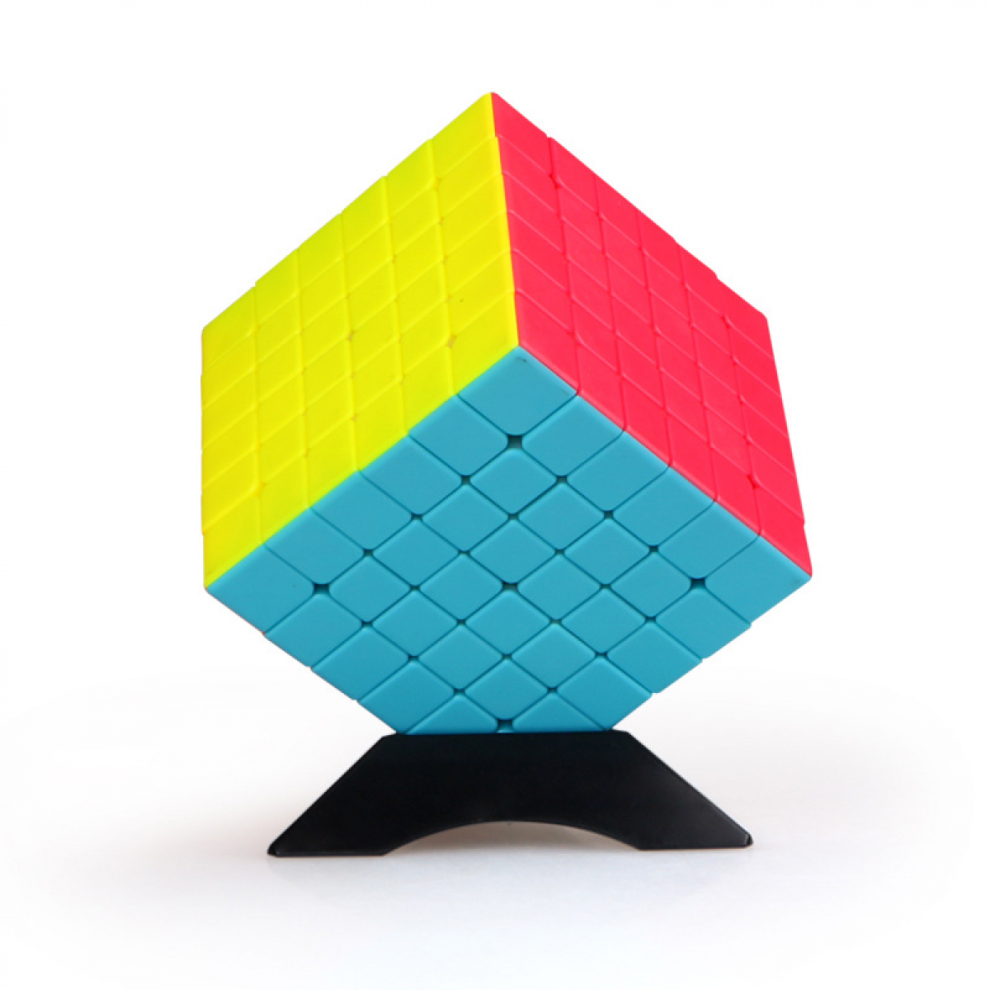 Rubiks terning 6x6 klistermærkefri speedterning 6x6x6 3D-puslespil