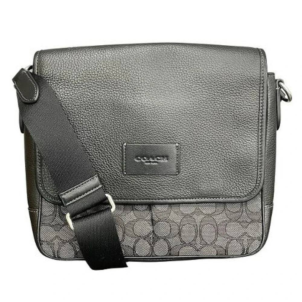 Coach Pre-owned - Pre-owned Signature Sprint Map Shoulder Bag Vintage - Dam - ONE Size - Läder