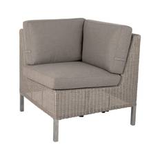 Connect dining hörndel taupe/taupe - Brun/Taupe