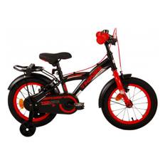 Volare Thombike b?rnecykel - Drenge - 14 tommer - Sort R?d - To h†ndbremser