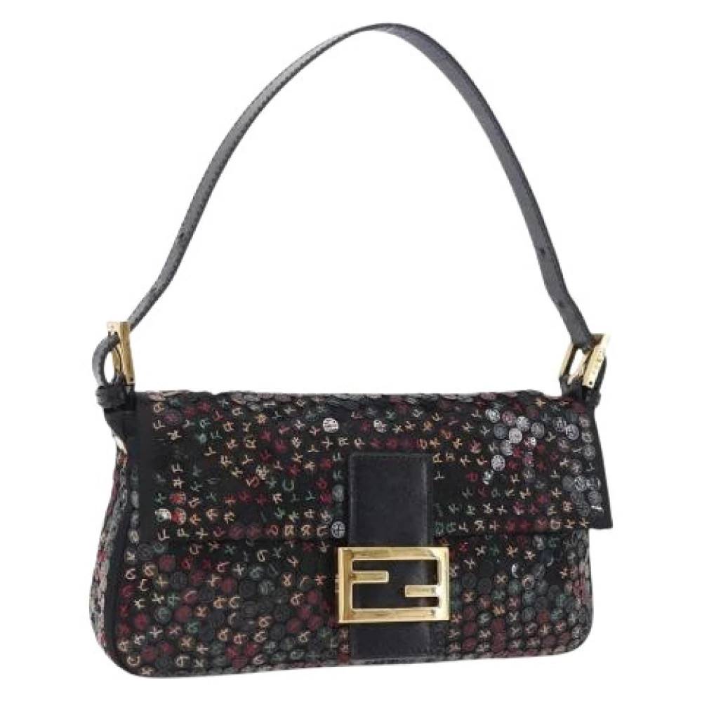 Fendi Vintage Pre-owned Vintage Skuldertaske - Vintage - Dame - Flerfarvet - ONE SIZE - Uld