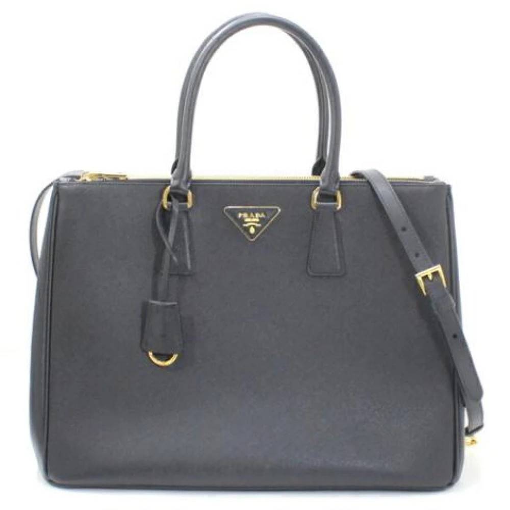 Prada Vintage Pre-owned Stof prada-tasker - Vintage - Dame - Sort - ONE SIZE - Uld