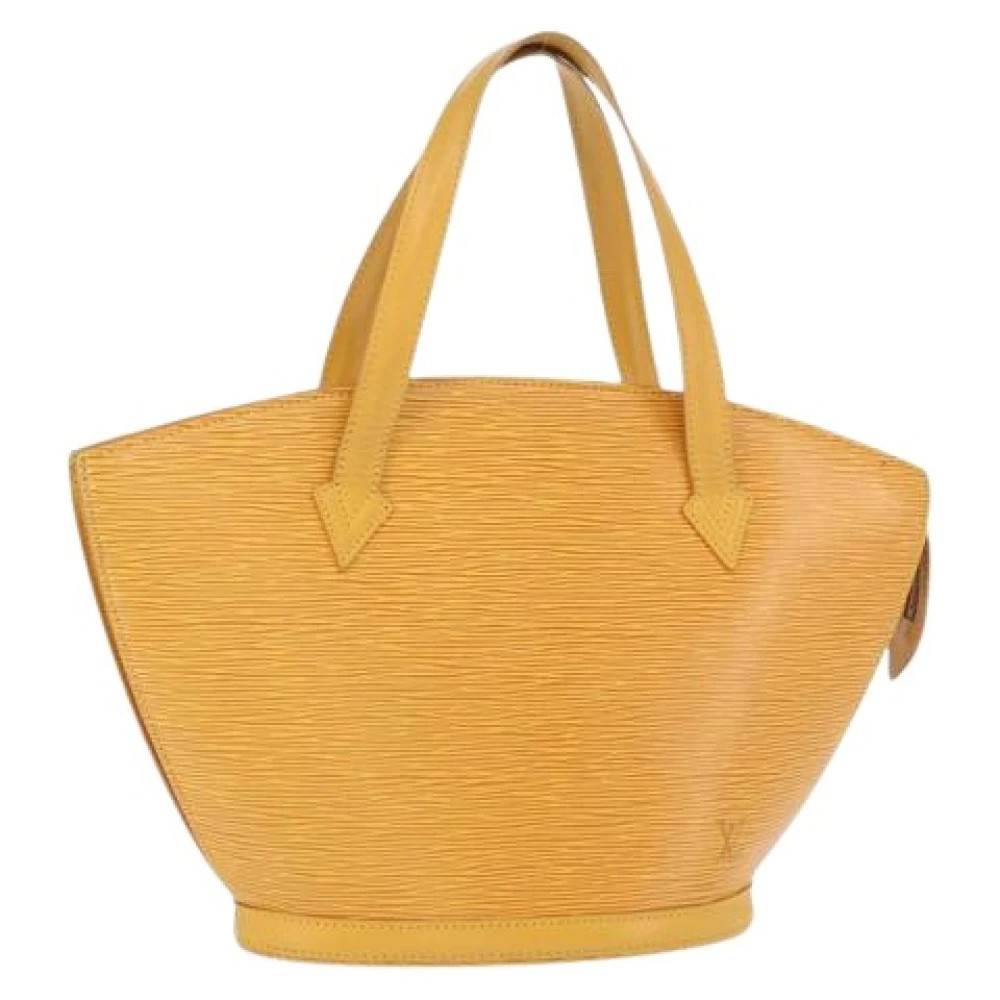 Louis Vuitton Vintage Pre-owned Vintage Håndtaske - Vintage - Dame - Gul - ONE SIZE - Læder