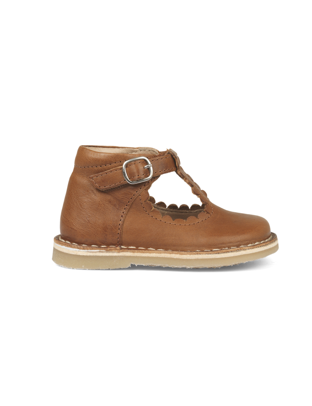T-Bar Scallop - Cognac - 24