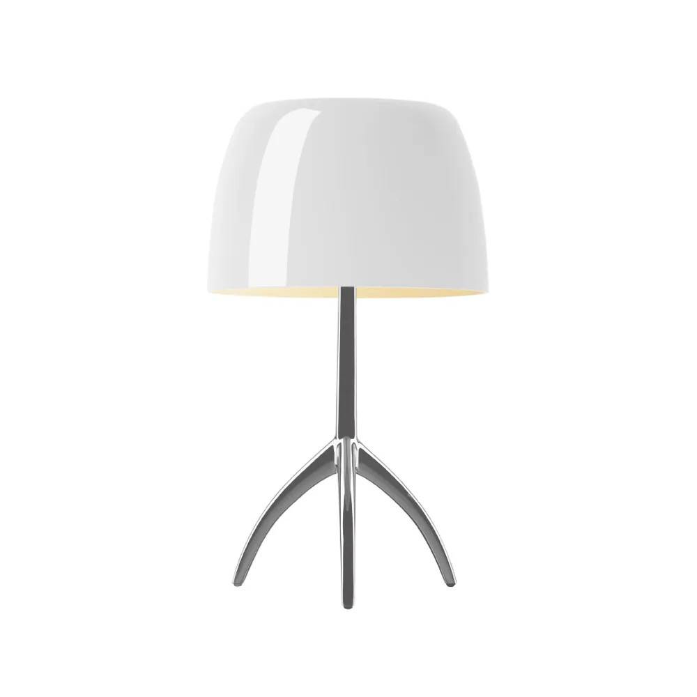 Foscarini Lumiere Grande bordslampa Vit-aluminium ej dimbar
