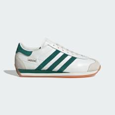 Adidas COUNTRY JAPAN Core White Sneakers ORIGINALS Unisex T Toe Shoes JI1099 Core White / College Green / Gum 38.7