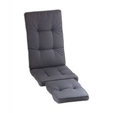 Lobby däckstolsdyna denim blågrå - Grå/Blå