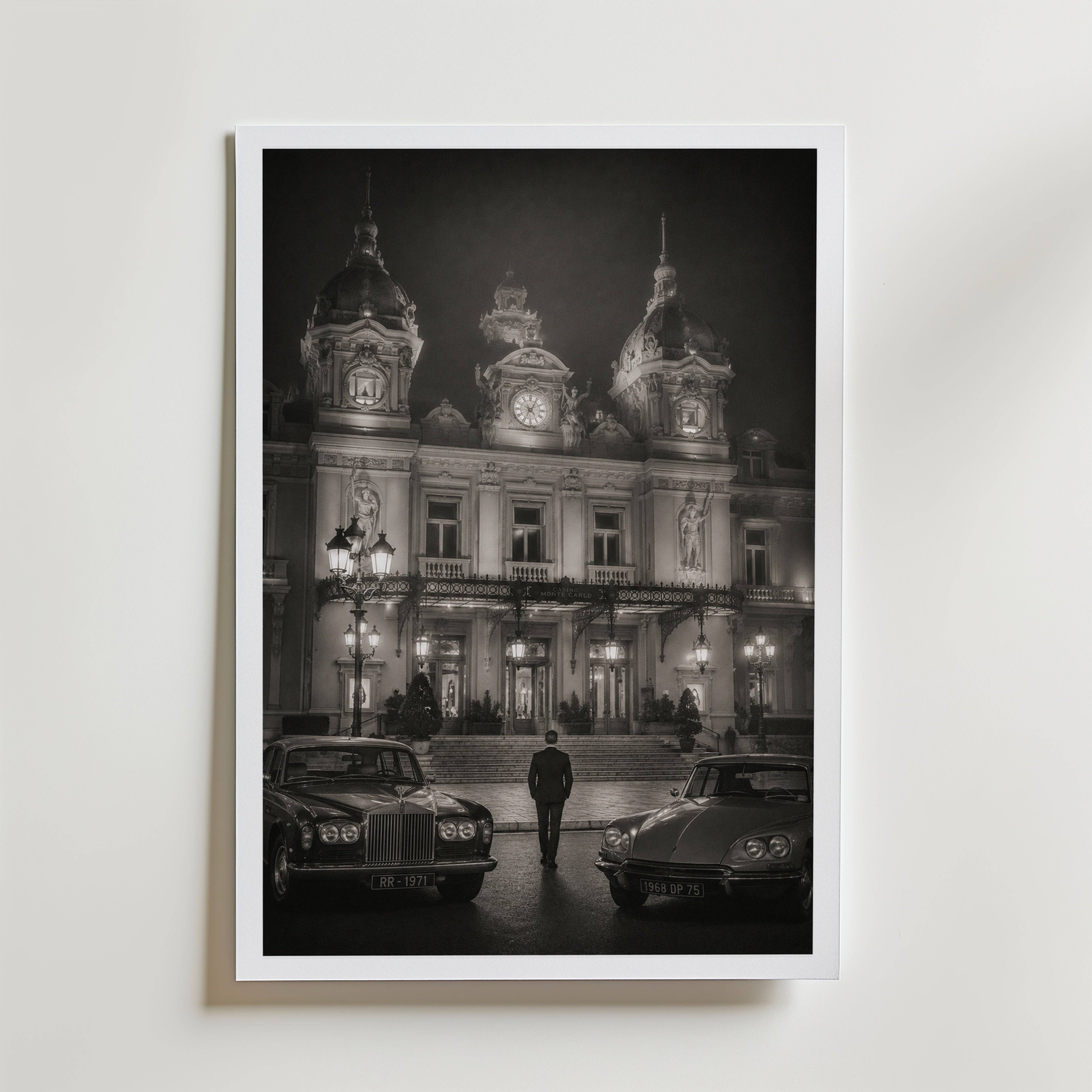 Casino de Monte Carlo Poster - Fine Art Poster 13x18 cm
