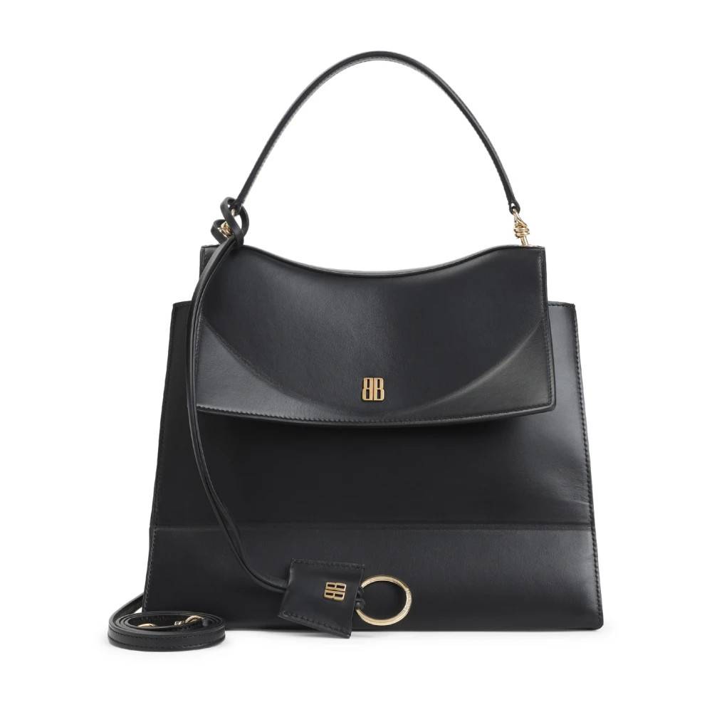 Balenciaga Nano Taske i Trendy Stil - Tasker - Dame - Sort - ONE SIZE -