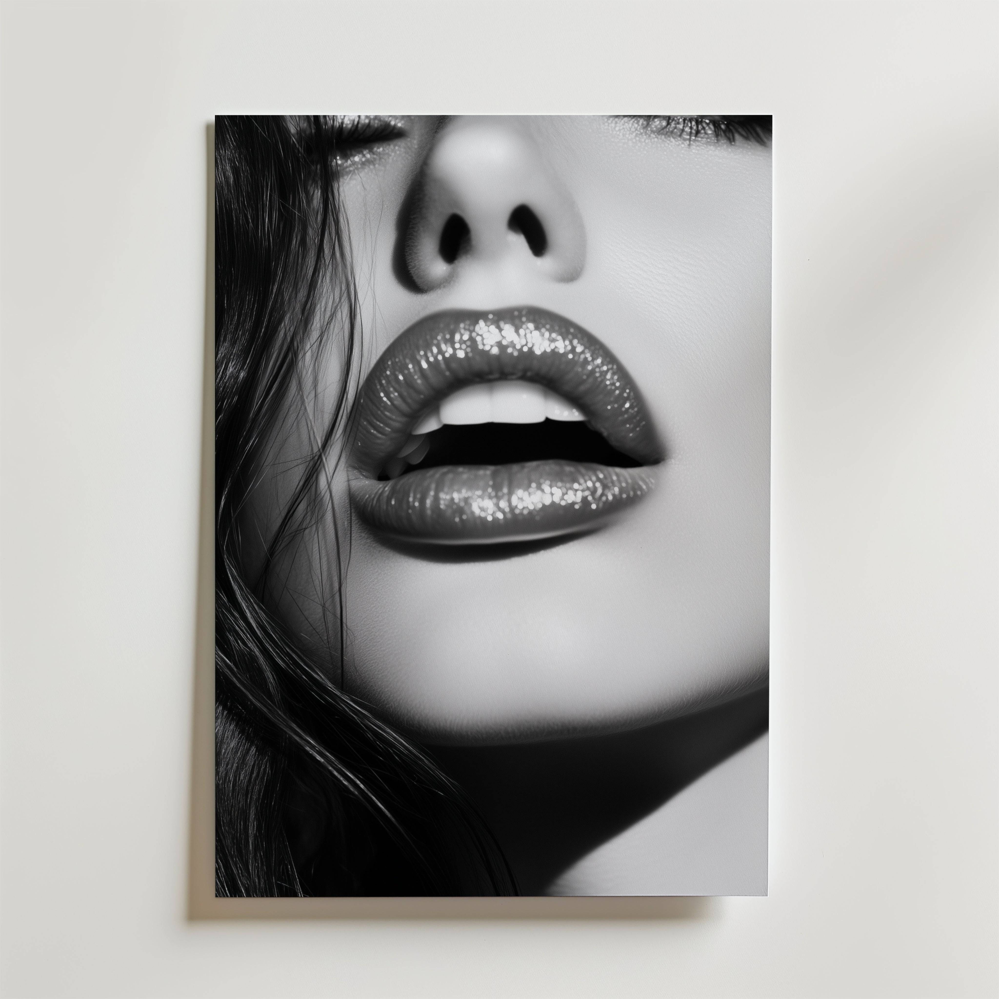Female Glamour Poster - Premium Canvas 100x140 cm