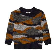 Molo Bello camouflage sweater - multicoloured - Y 5/6