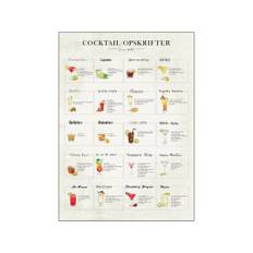 Poster & Frame - Simon Holst - Plakat - Cocktails - 30x40