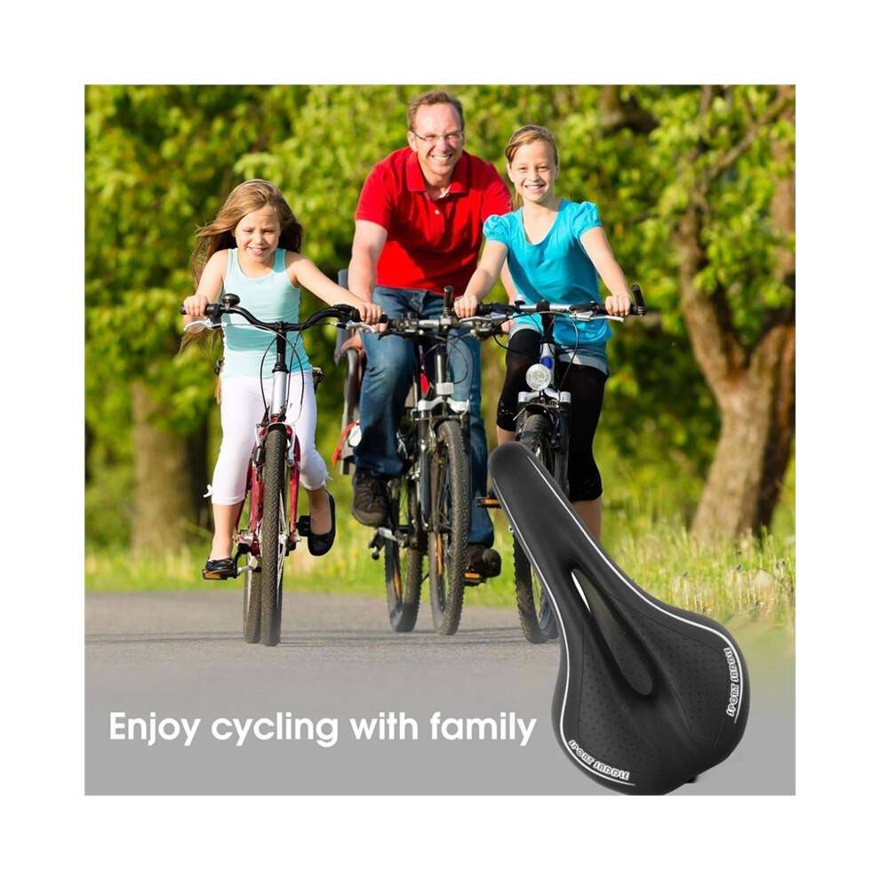 YaFee Bicycle Saddle MTB Mountain Road Bike Bike Breathable Comfortable Bicycle for Men and Women