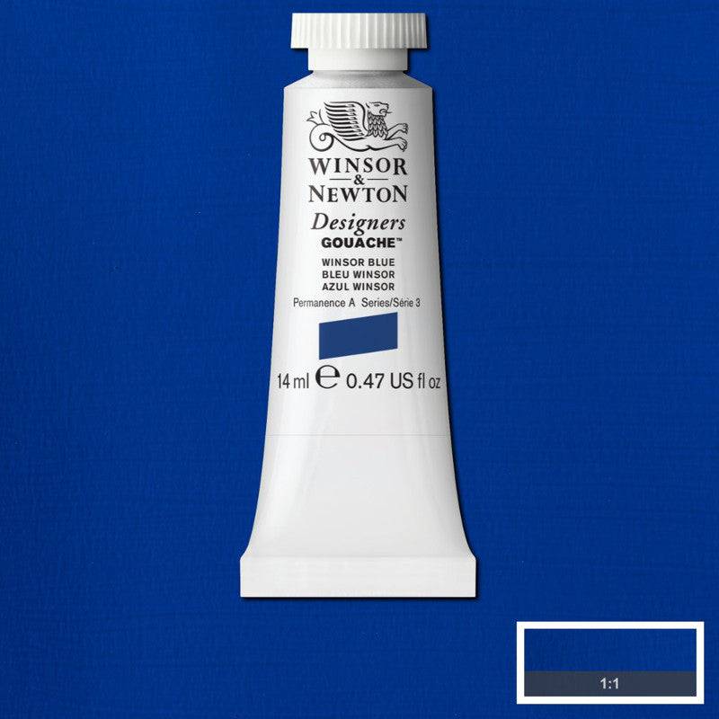 Winsor & Newton Designers Gouache – Tub 14 ml 706 Winsor blue