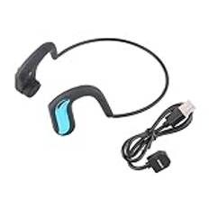 HUONIU Bone Conduction Hörlurar IP68 Vattentät Bluetooth trådlöst headset för simning