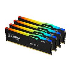 Kingston FURY Beast RGB - DDR5 - Kit - 64 GB: 4 x 16 GB