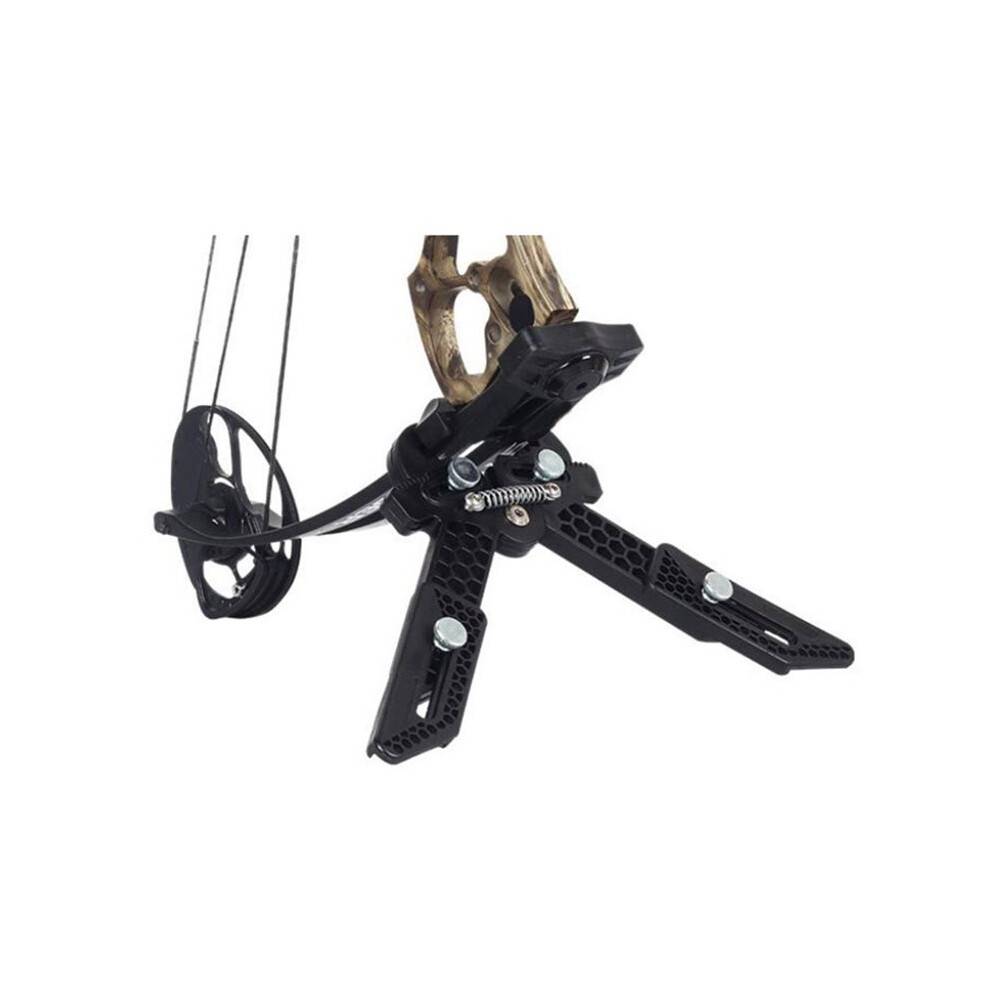 Figure-Eight Bow Stand, Composite Bow Bracket, Outdoor Archery Dual-Purpose Bow Floor Stand, Bow and Arrow Storage Rack