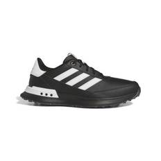adidas S2G Spikeless Leather Golf Shoes 2024 IG8192 Black/White/Iron