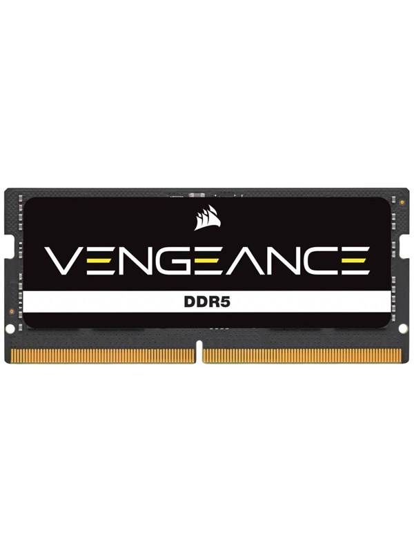 Corsair Vengeance SODIMM DDR5-4800 - 16GB - CL40 - Single Channel (1 pcs) - Intel XMP - Sort
