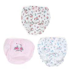 sanrio sanrio sanrio shorts pants 130cm 100% cotton hello kitty hello kitty set of 3 inner name space washable girls character 287512 sanrio