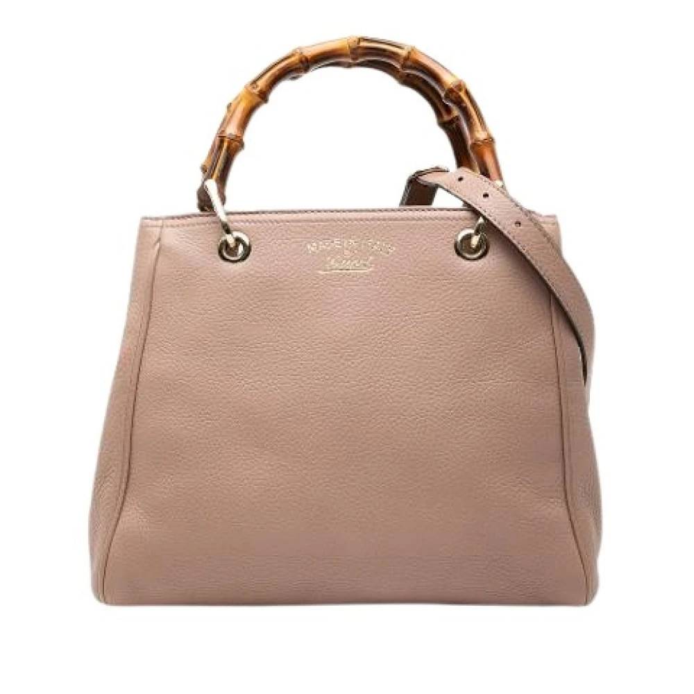 Gucci Vintage - Pre-owned Bamboo Shopper Satchel Vintage - Dam - ONE Size - Läder