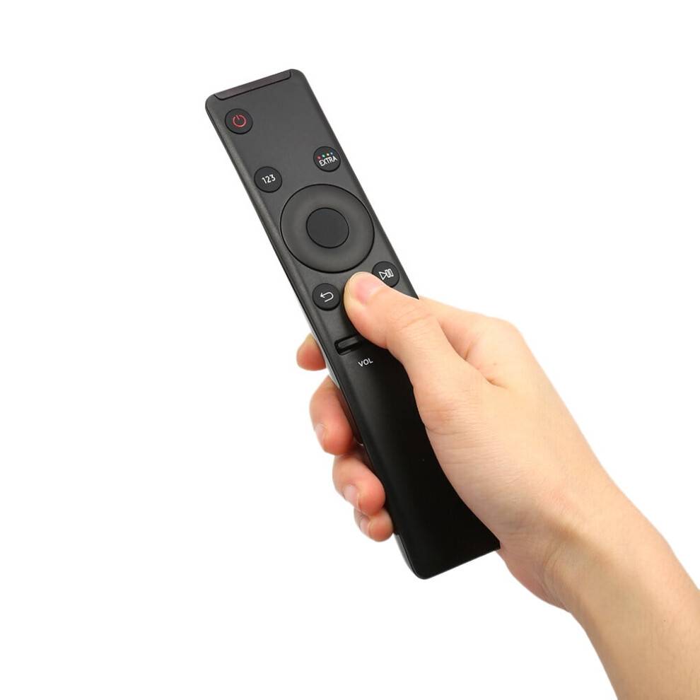 BN59-01259B IR-fjernbetjening til 3D LED 4K TV, kompatibel med Samsung 4K WYAN sort