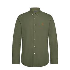 Polo Ralph Lauren Slim Fit Stretch Poplin Shirt Khaki Green