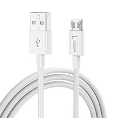 LindeCables USB-A 2.0 til Micro USB-B 10W kabel - 1 m Type: USB-A 2.0 til Micro USB-B Dataoverførselshastighed: Op til 480 Mbps Opladningseffekt: Understøtter op til 10W (5V, 2A) Kompatibilitet: Kompatibel med en bred vifte af Micro USB-enheder Holdbarhed: Fremstillet af slidstærke materialer for lang levetid .