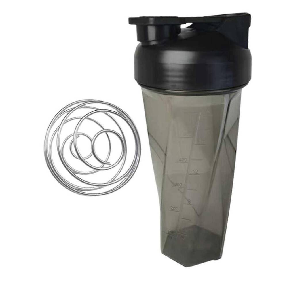 600 ml Tritan Protein Shaker-flaske - Bærbar blenderkop med kugle i rustfrit stål til fitnesscenter, træning, fitness, sportsdrikke og smoot