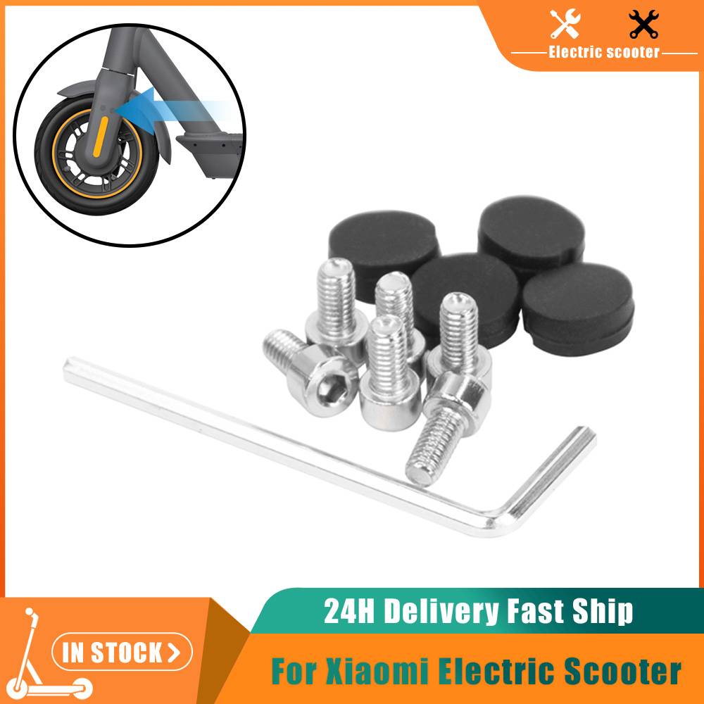 For Segway Ninebot Max G30 G30D Rubber Plug Cover Screws Electric Scooter Front Fork Protection Shell Parts Accessories