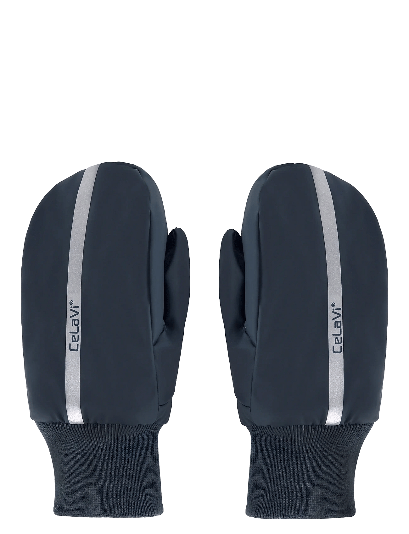 CeLaVi Pu Padded Mittens - Navy - 8-10Y