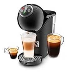 NESCAFE DOLCE GUSTO Krups Genio S PLUS KP3408, kaffemaskin för espresso och andra dryckeskapslar, automatisk, svart