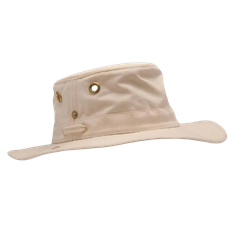 Tilley Unisex Snap Up Brim Hat in Natural - Ivory / 8