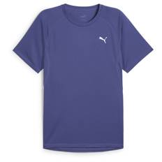 M RUN VELOCITY TEE (POLY) Blue Crystal - PUMA - ['Blå'] (Small)