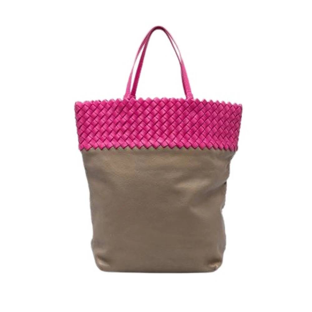 Bottega Veneta Vintage Pre-owned Vintage Tote Bag - Vintage - Dame - Flerfarvet - ONE SIZE - Læder