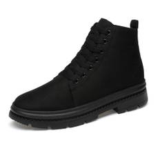 Amazon Exclusive Brand 8CM UP Secret Boots Shoes Middle Cut Winter Boots Addictive Comfort [MERLIN] Men's Men's (25.5, Black)…