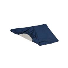 Boxspringöverdrag, ABENA Comfort, 200x140x23cm, blå, för boxspringmadrass