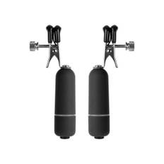 Shots Vibrating Nipple Clamps